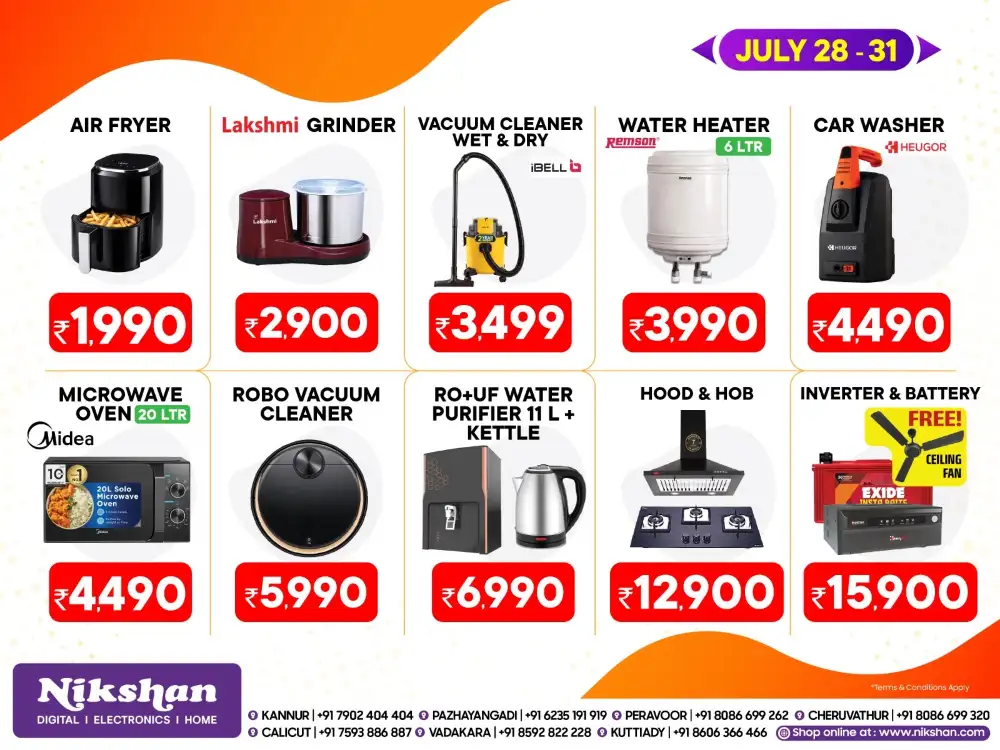 Nikshan 100 Hour Sale Offers Today | Electronics Deals page 6