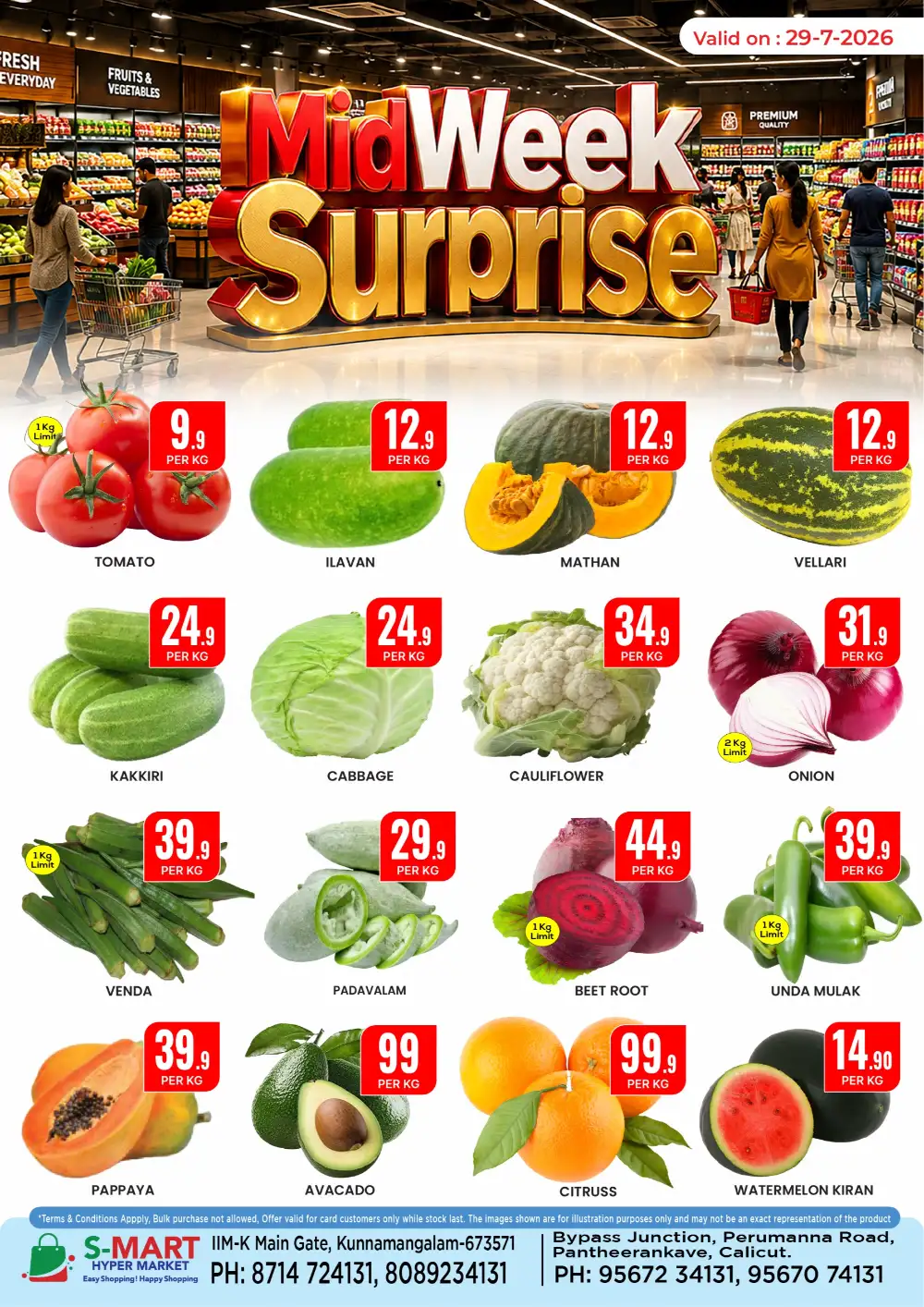 S-MART Hyper Market MidWeek Surprise page 1