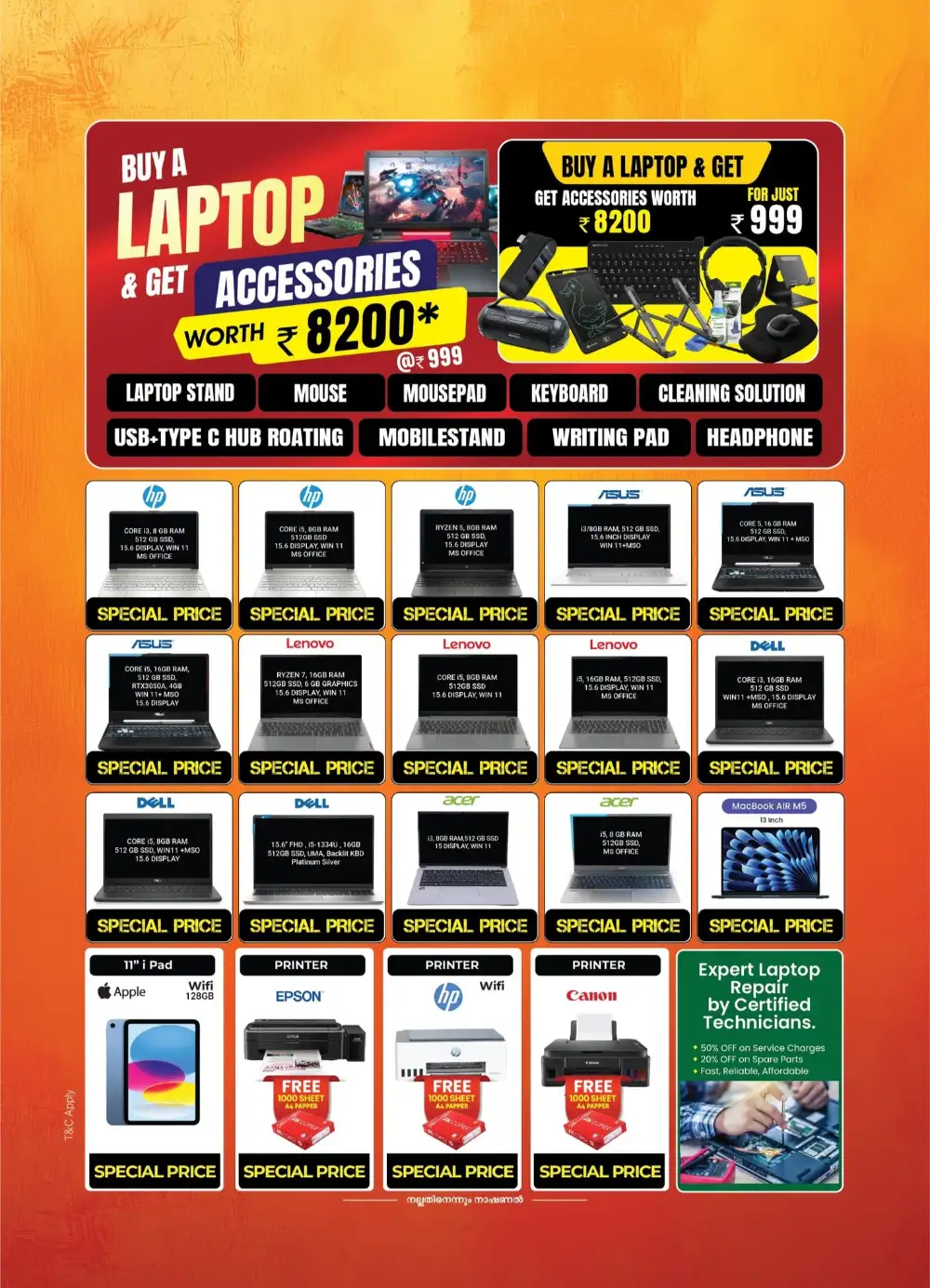 National Electronics Taliparamba Offers | Onam Sale page 4