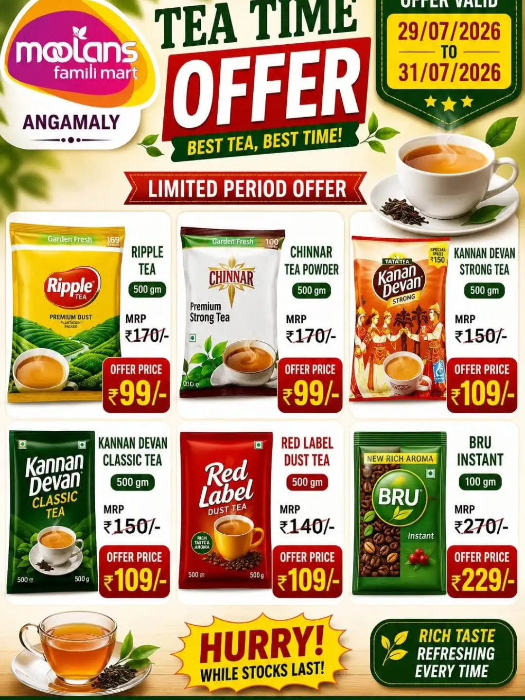Tea Time Offer page 1