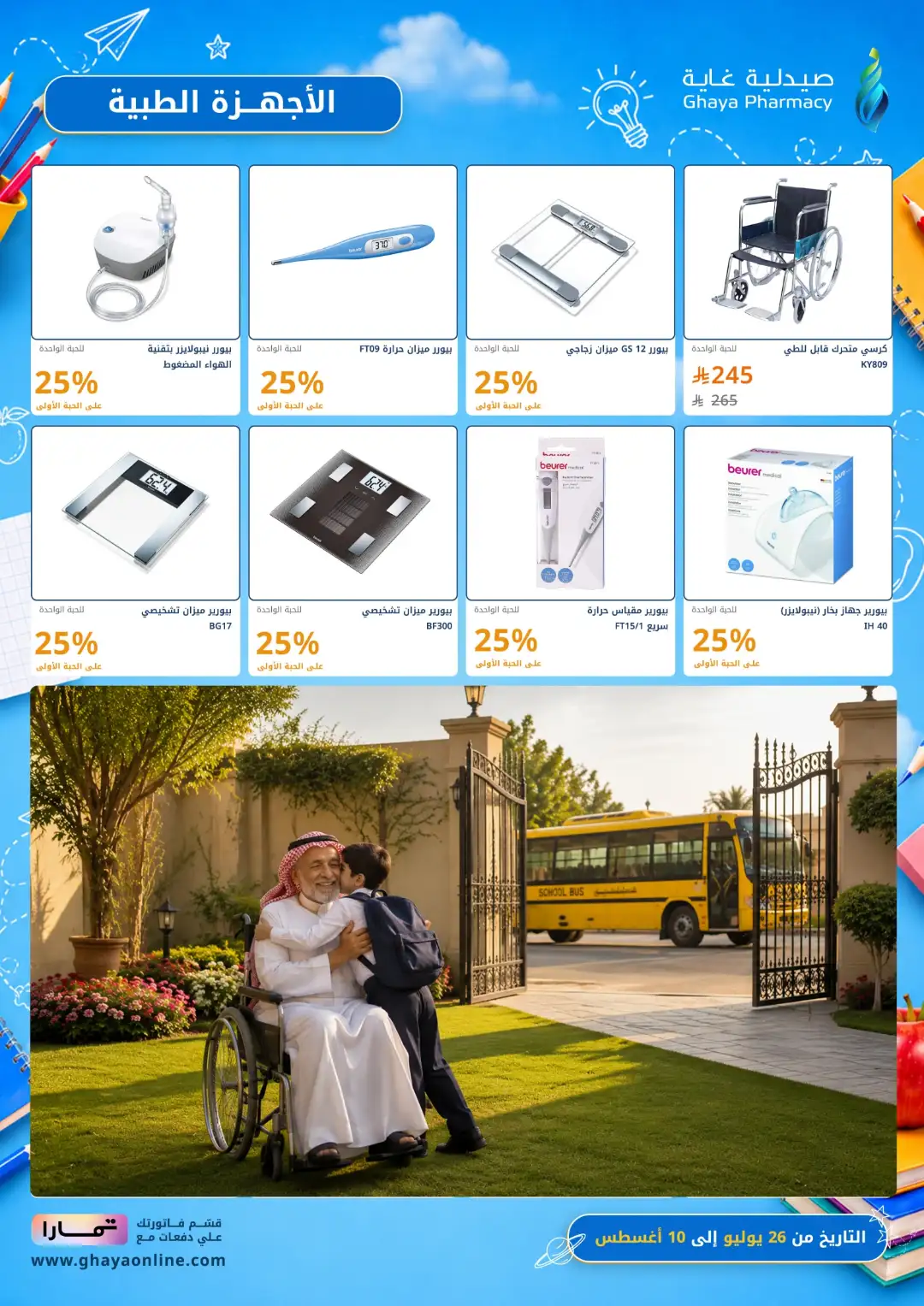 Ghaya Pharmacy Saudi Arabia Back to School Offers page 22