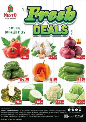 Nesto Fresh Deals flyer cover