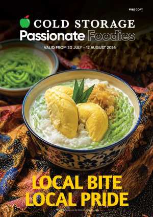 Cold Storage Malaysia Passionate Foodies Offers flyer cover