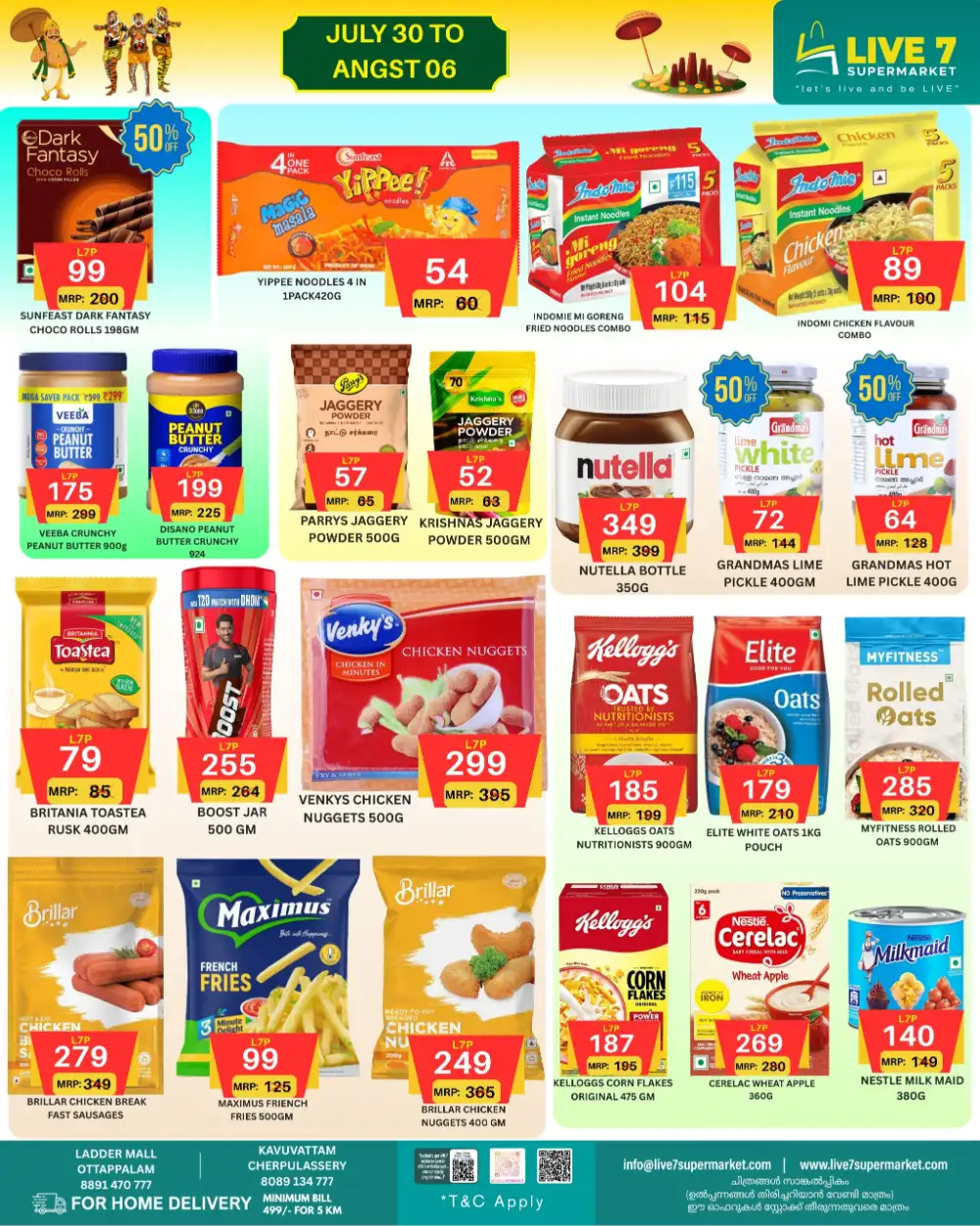 Live 7 Supermarket ONAVIBE Super Savings Offers page 2