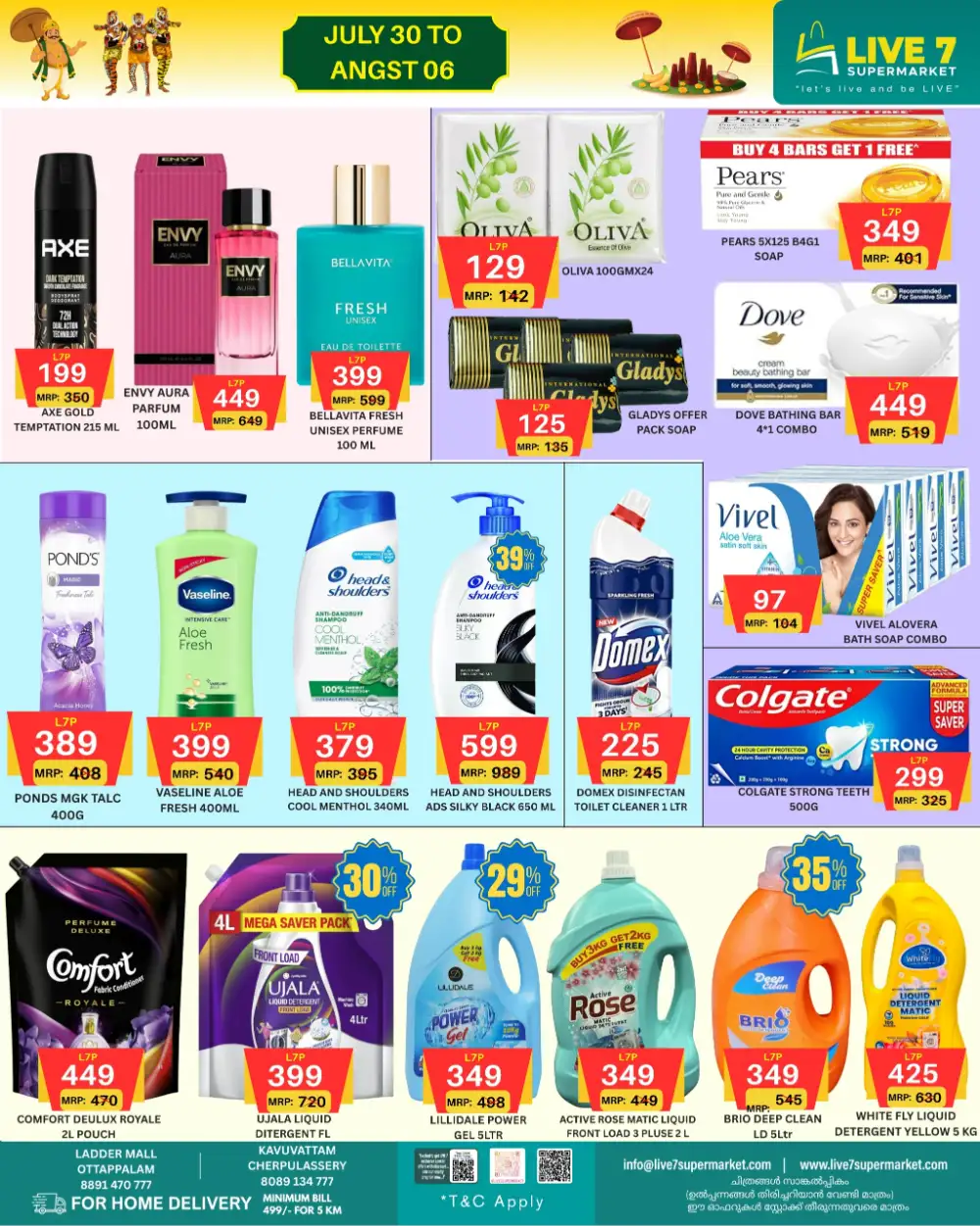 Live 7 Supermarket ONAVIBE Super Savings Offers page 3