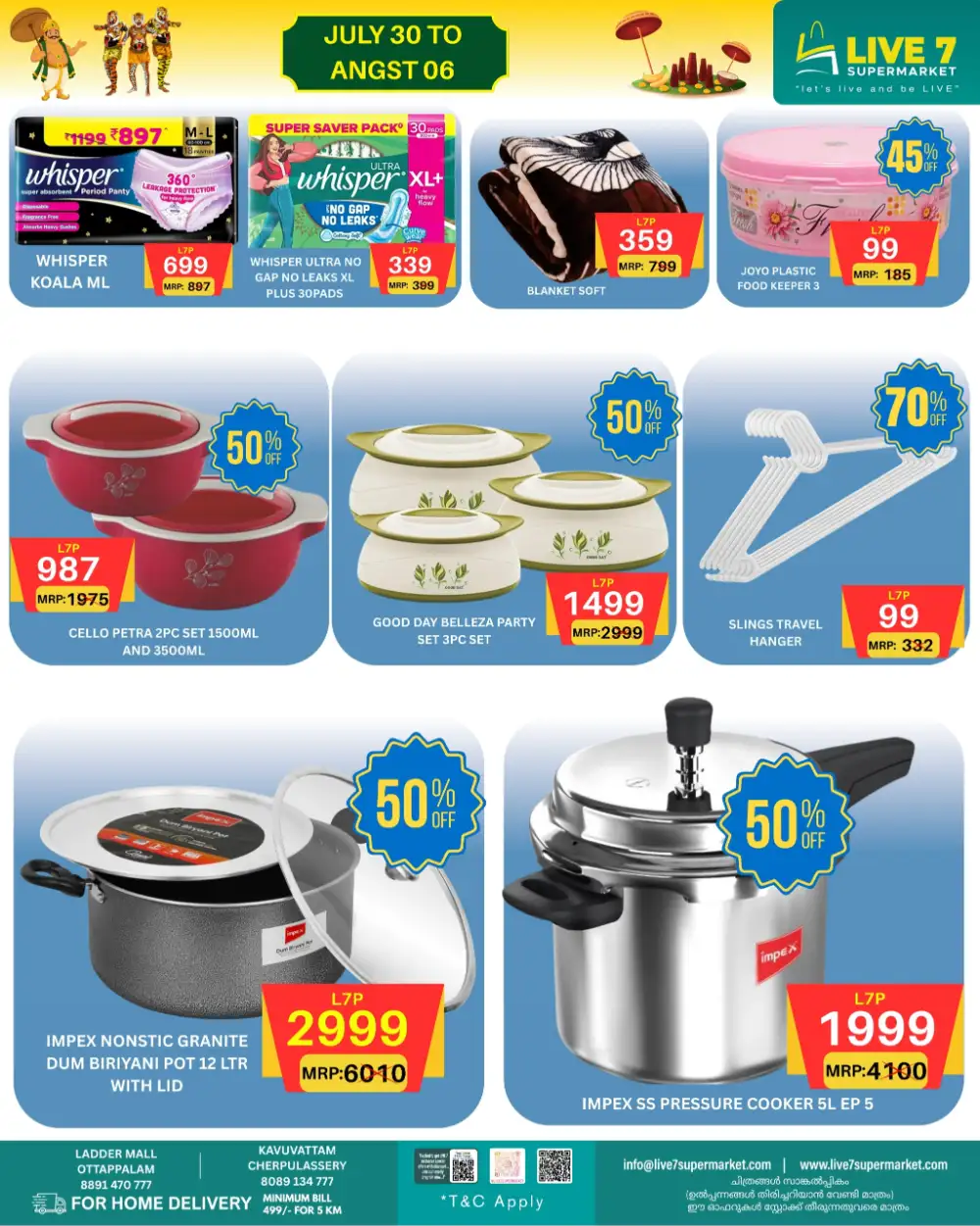 Live 7 Supermarket ONAVIBE Super Savings Offers page 4