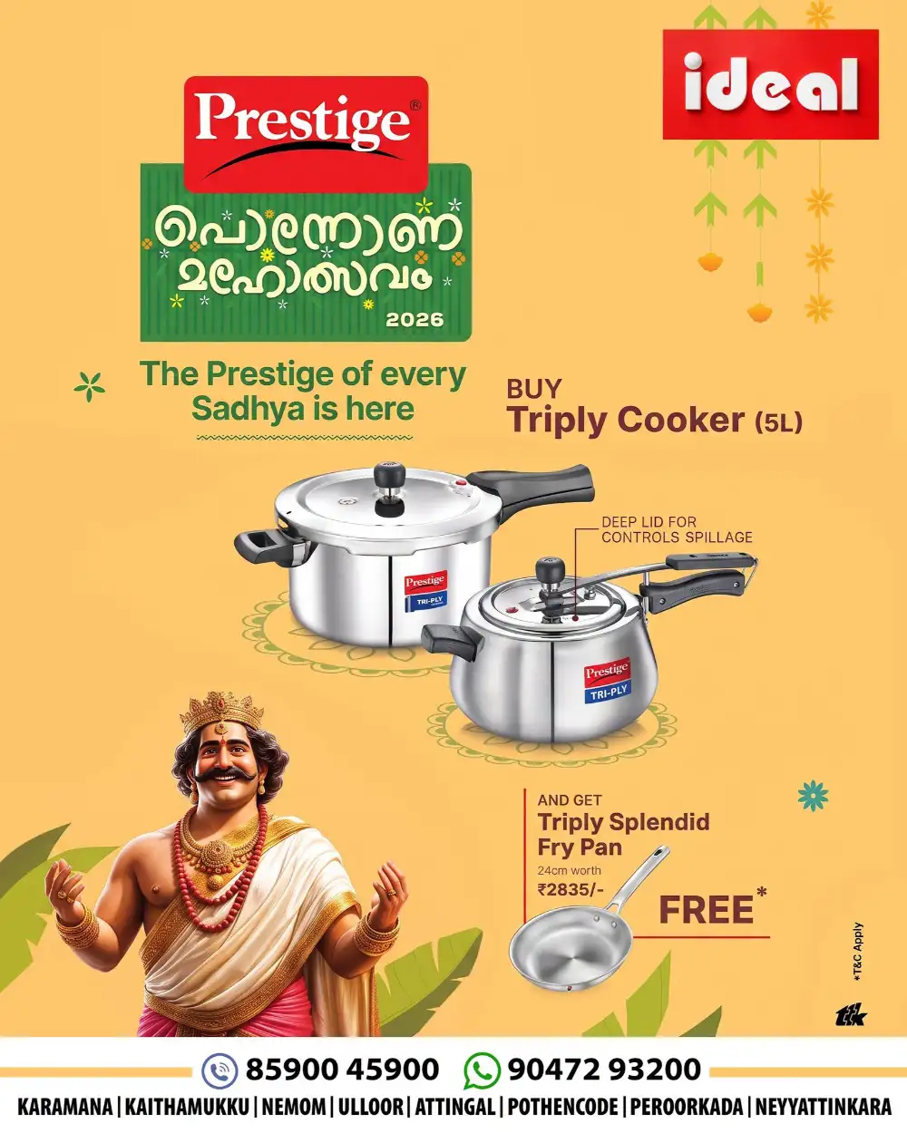 Ideal Ponnonnam Mahotsavam Prestige Offer page 1