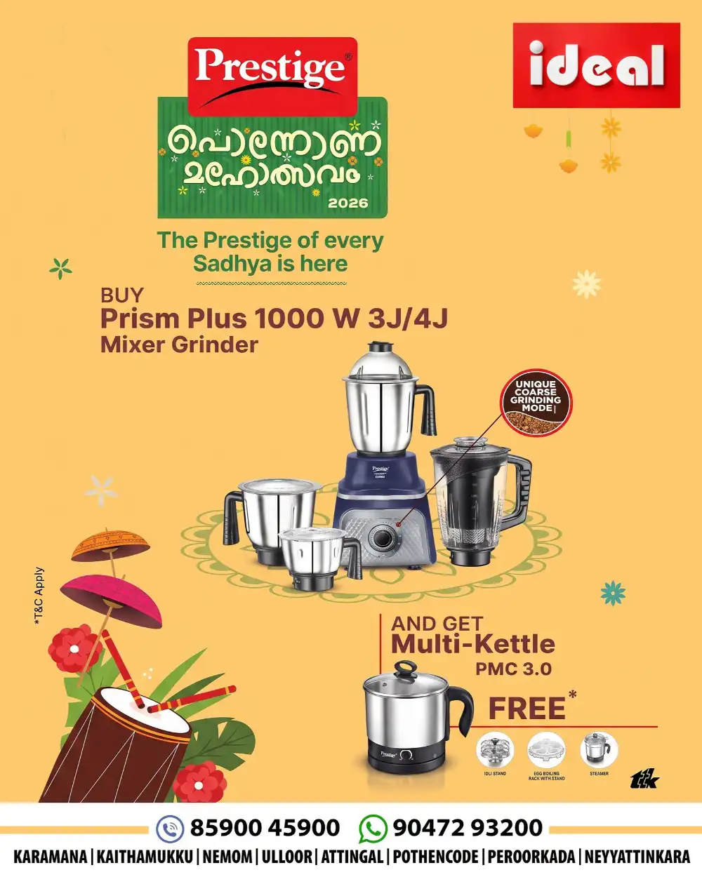 Ideal Ponnonnam Mahotsavam Prestige Offer page 4