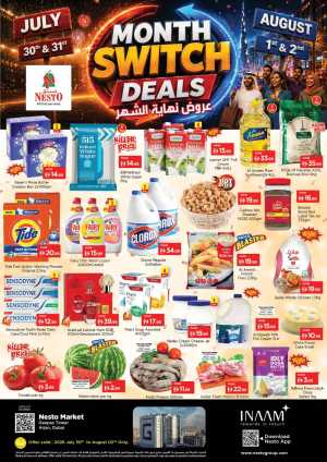 Nesto Arjan Dubai Offers | Month Switch Deals flyer cover