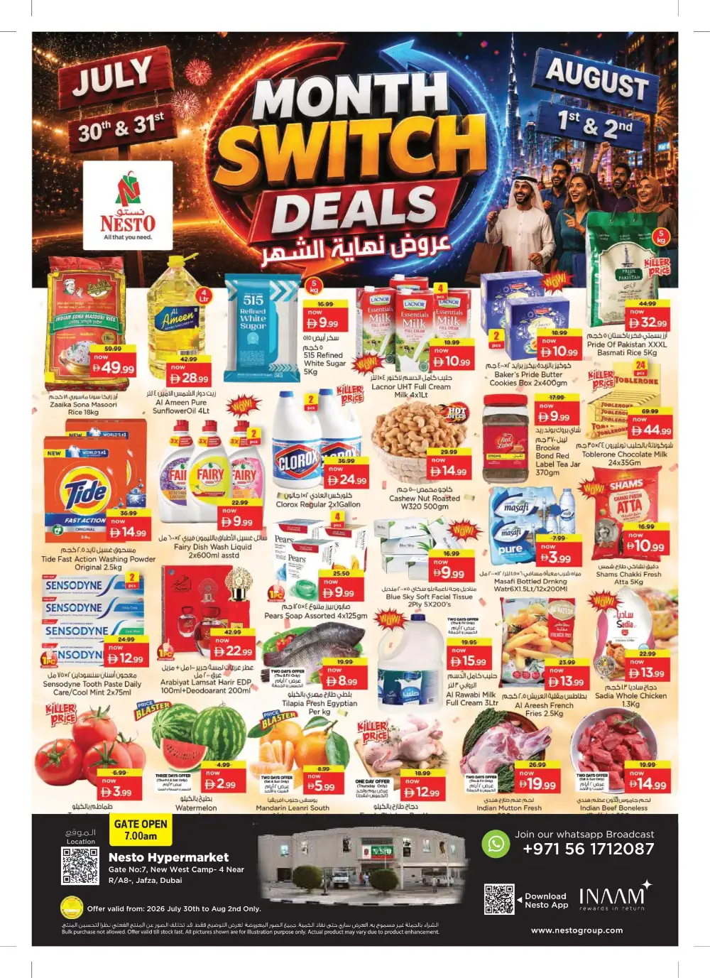 Nesto Jafza Dubai Offers Today | Month Switch Deals page 1