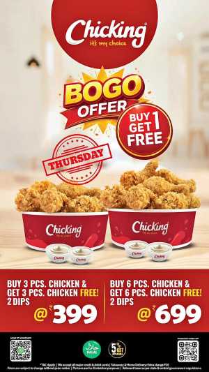 Chicking BOGO Offer | Thursday Deals flyer cover