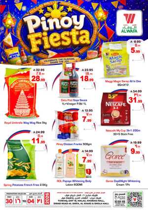 Hyper Al Wafa Offers Today | Pinoy Fiesta Deals flyer cover