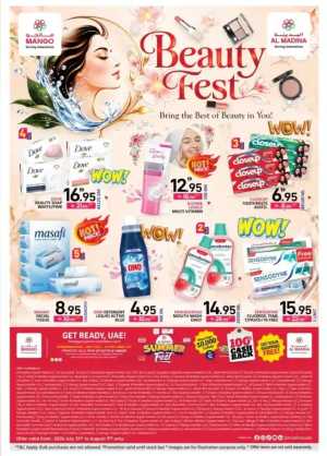 Al Madina & Mango Beauty Fest Offers | Latest Flyer flyer cover