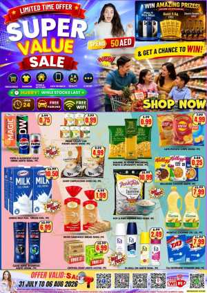 Greeland Al Satwa Dubai Offers | Super Value Sale flyer cover