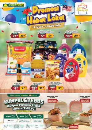 Segi Fresh Malaysia Offers Today | Weekly Catalogue flyer cover