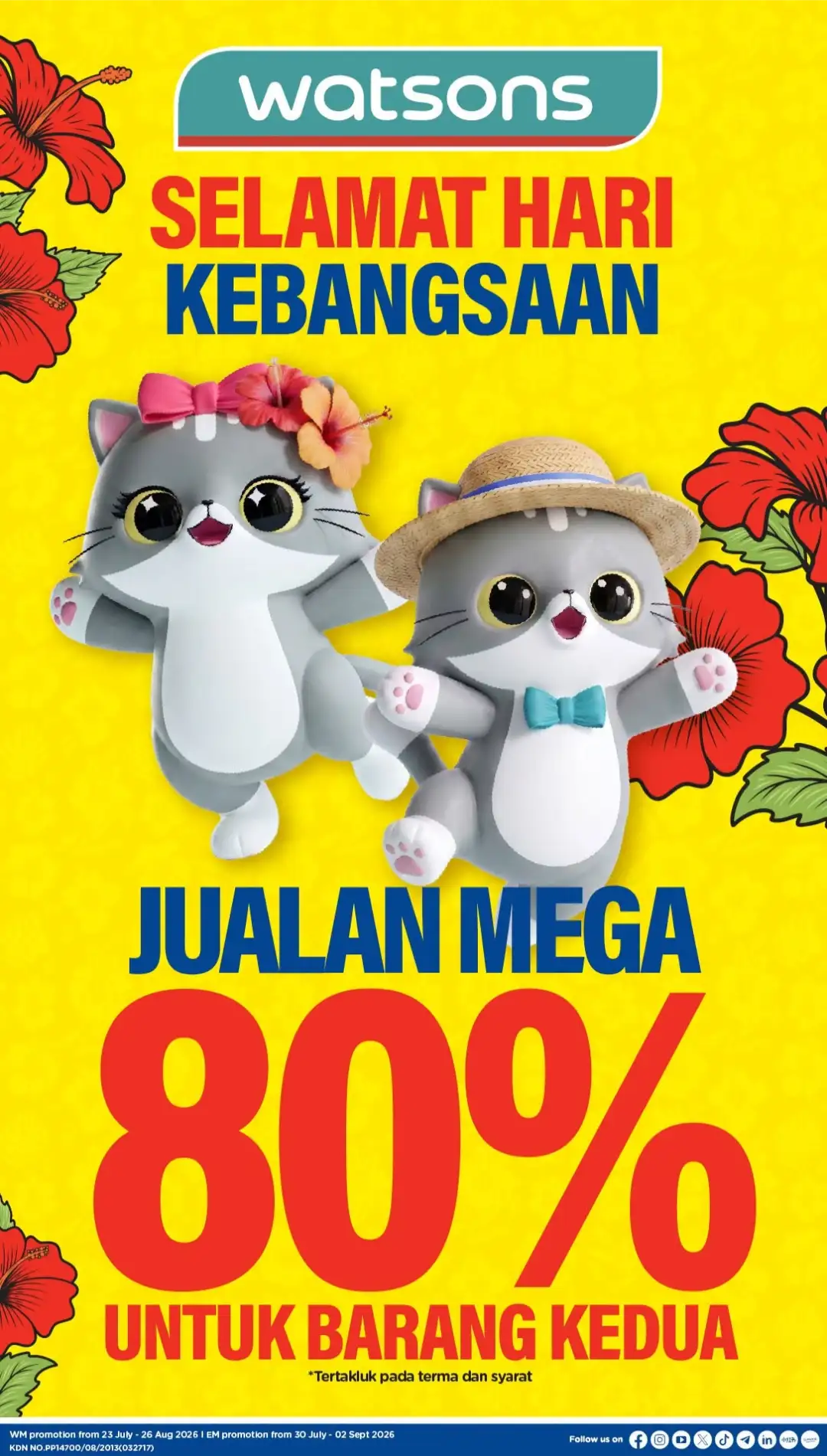 Watsons Malaysia Promotions Today | Latest Catalogue page 1