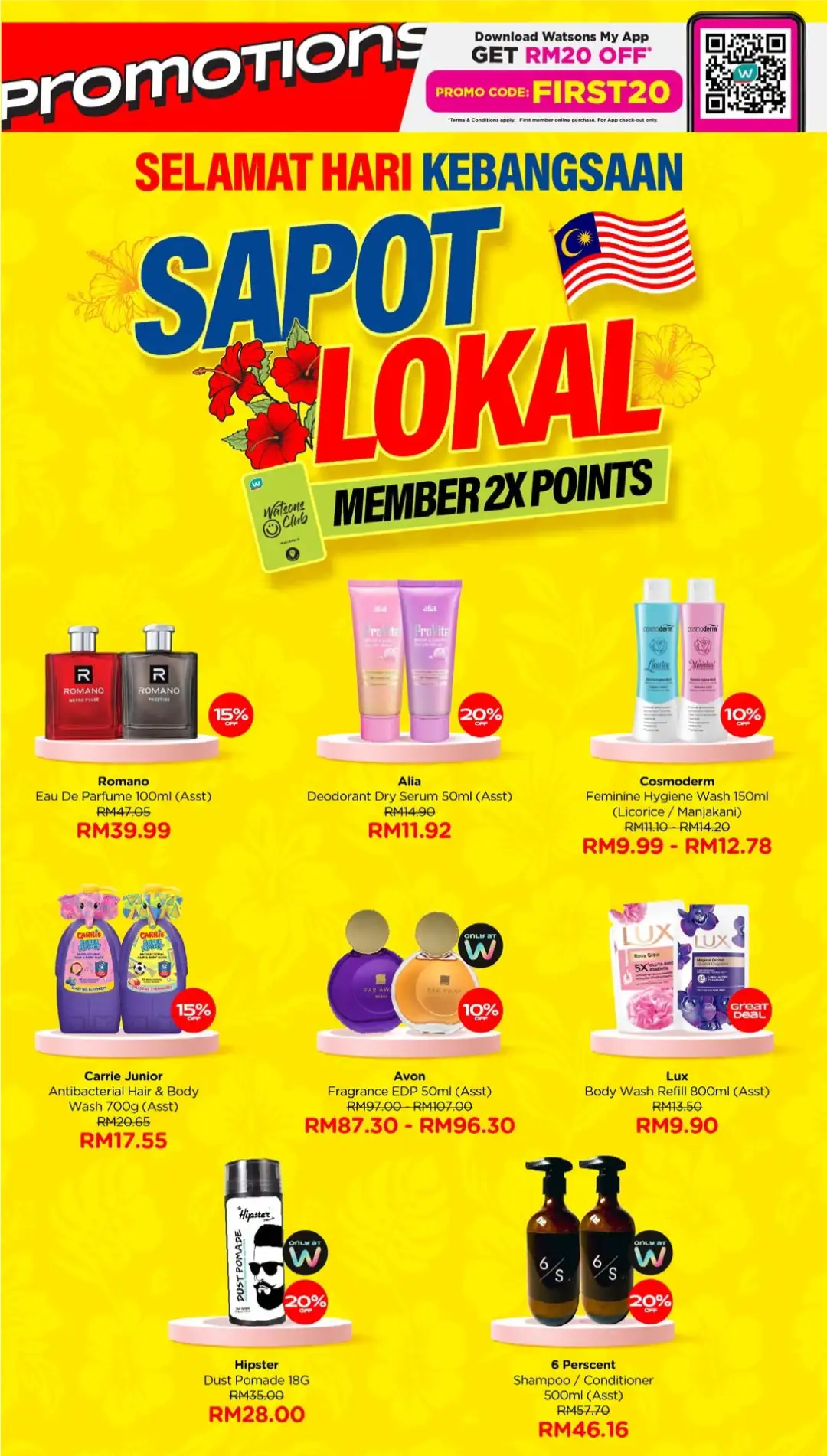 Watsons Malaysia Promotions Today | Latest Catalogue page 10