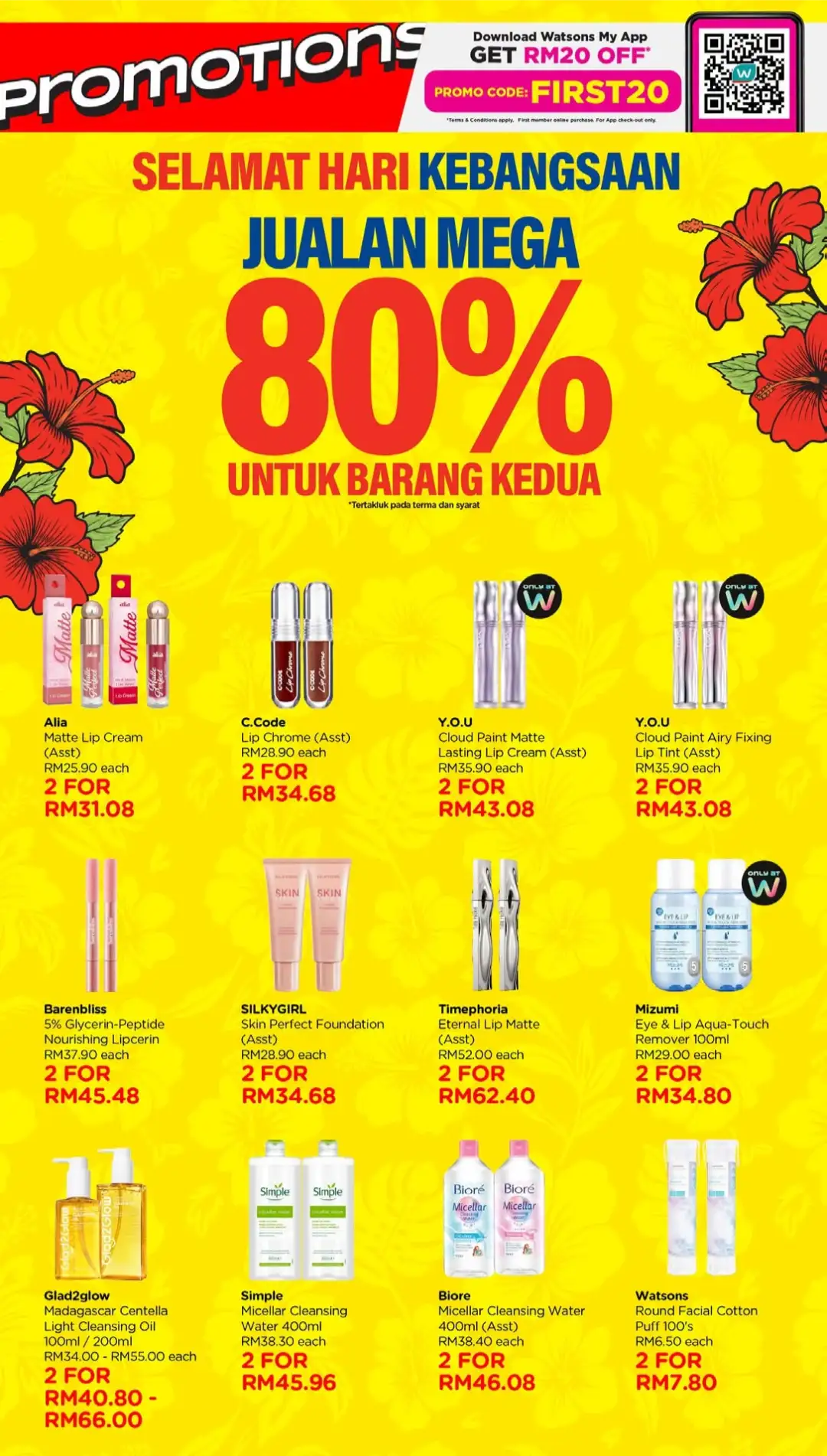 Watsons Malaysia Promotions Today | Latest Catalogue page 14