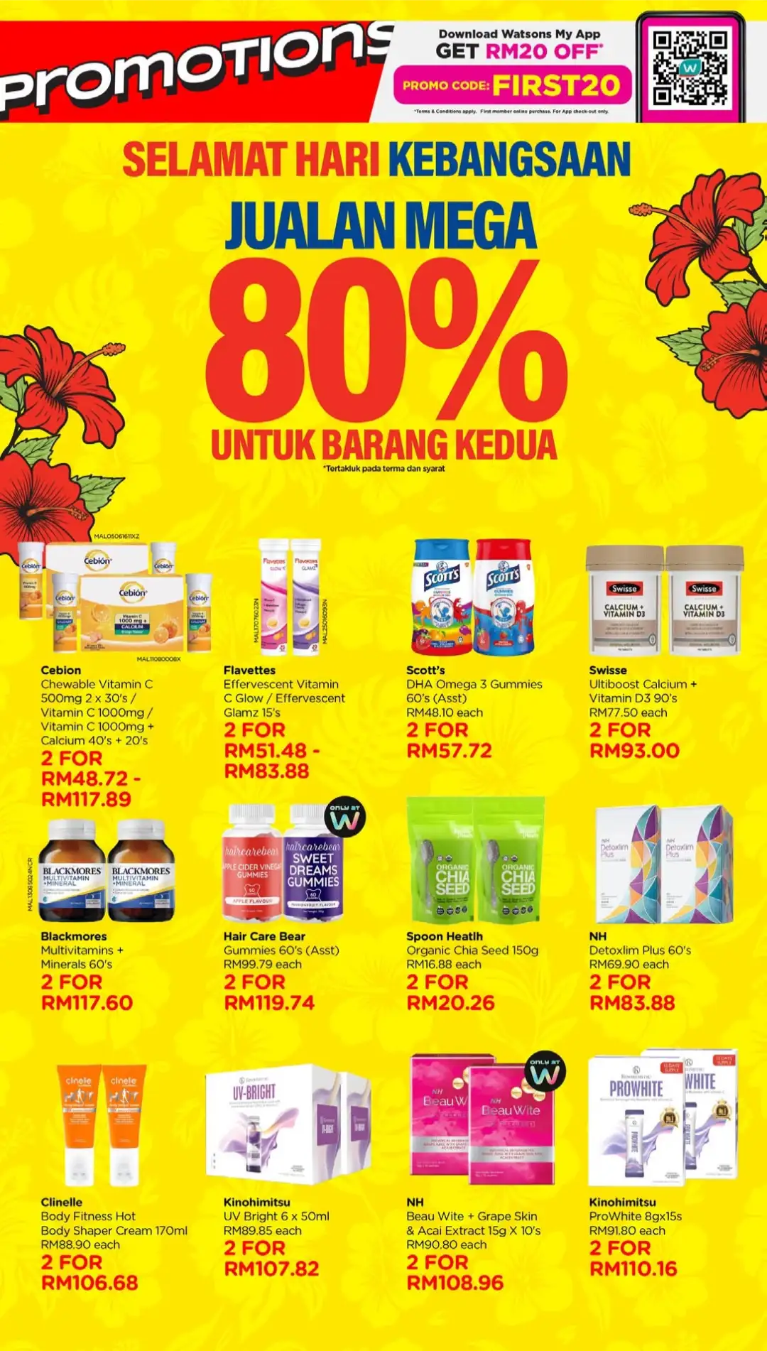 Watsons Malaysia Promotions Today | Latest Catalogue page 20