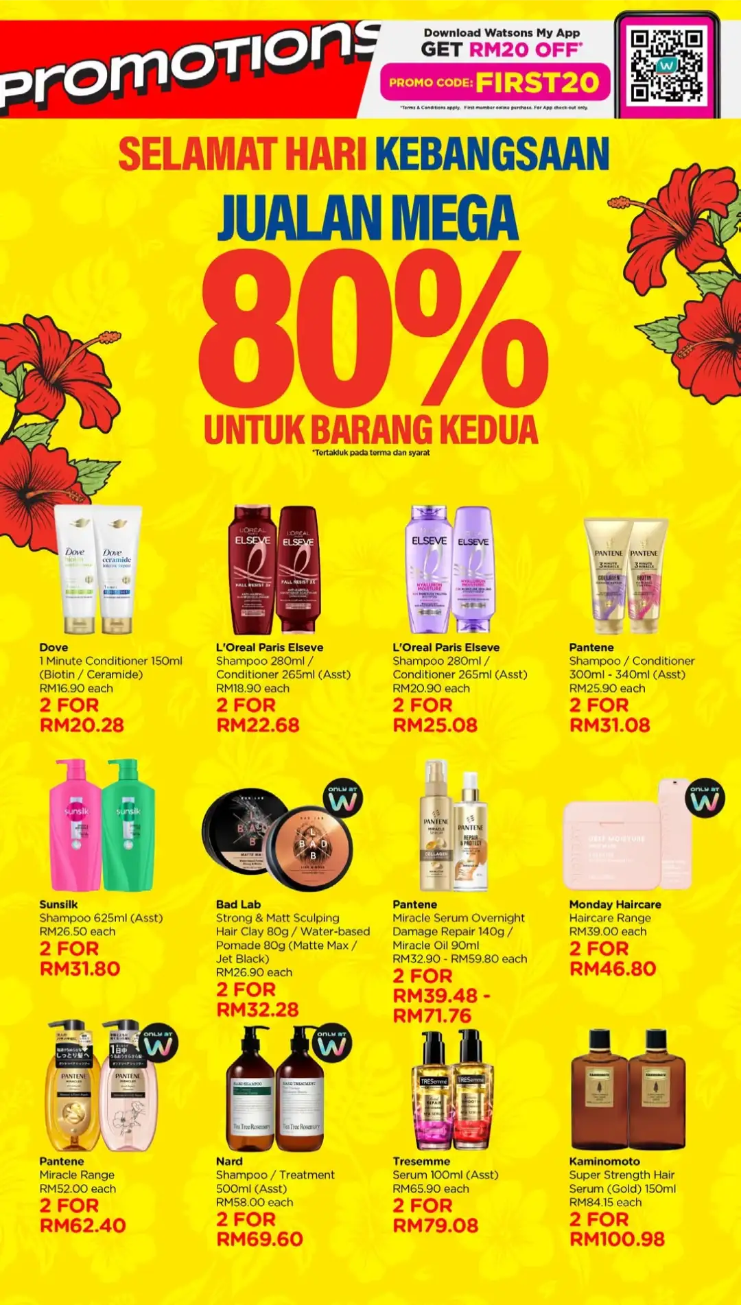 Watsons Malaysia Promotions Today | Latest Catalogue page 22