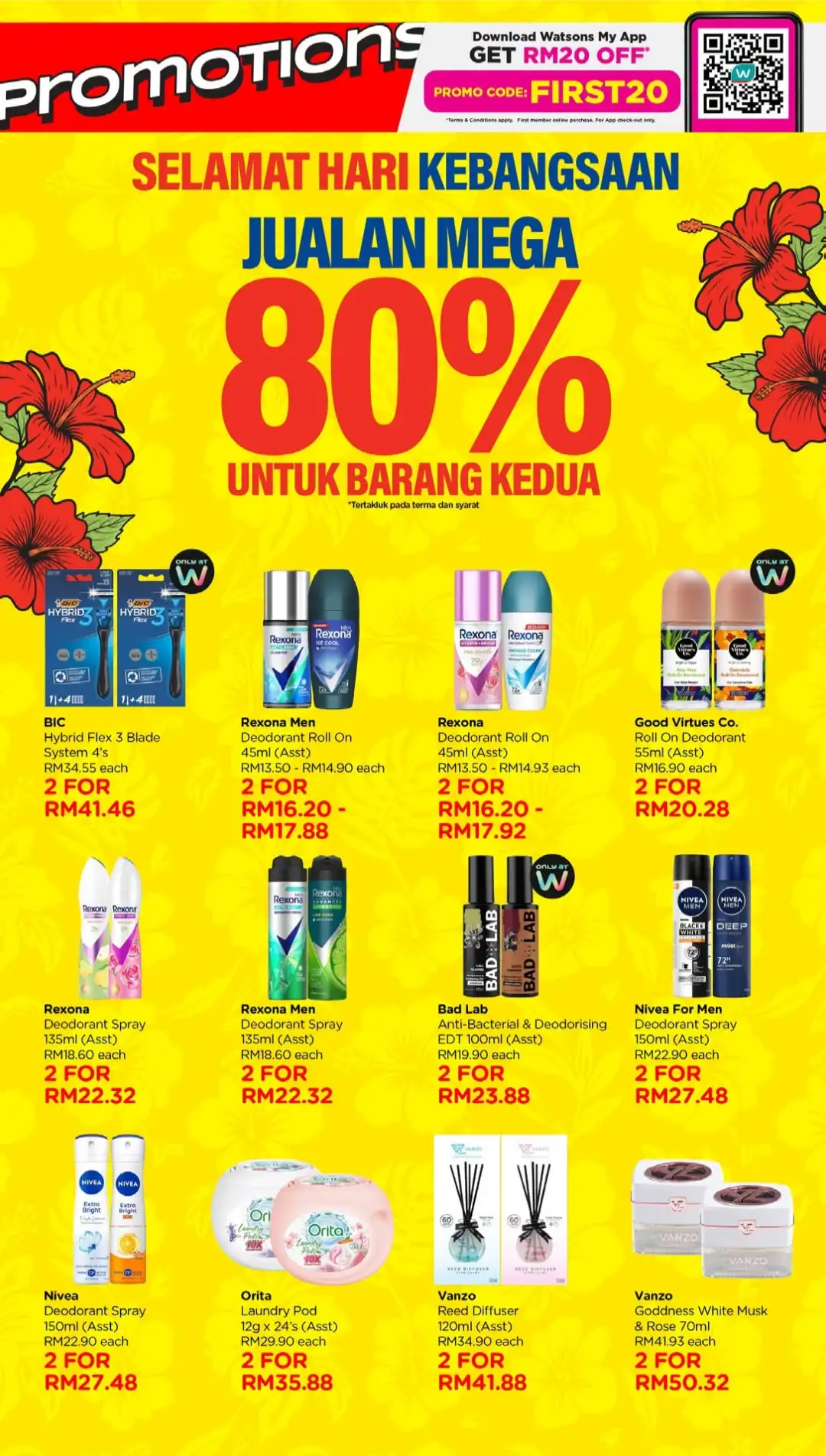 Watsons Malaysia Promotions Today | Latest Catalogue page 24