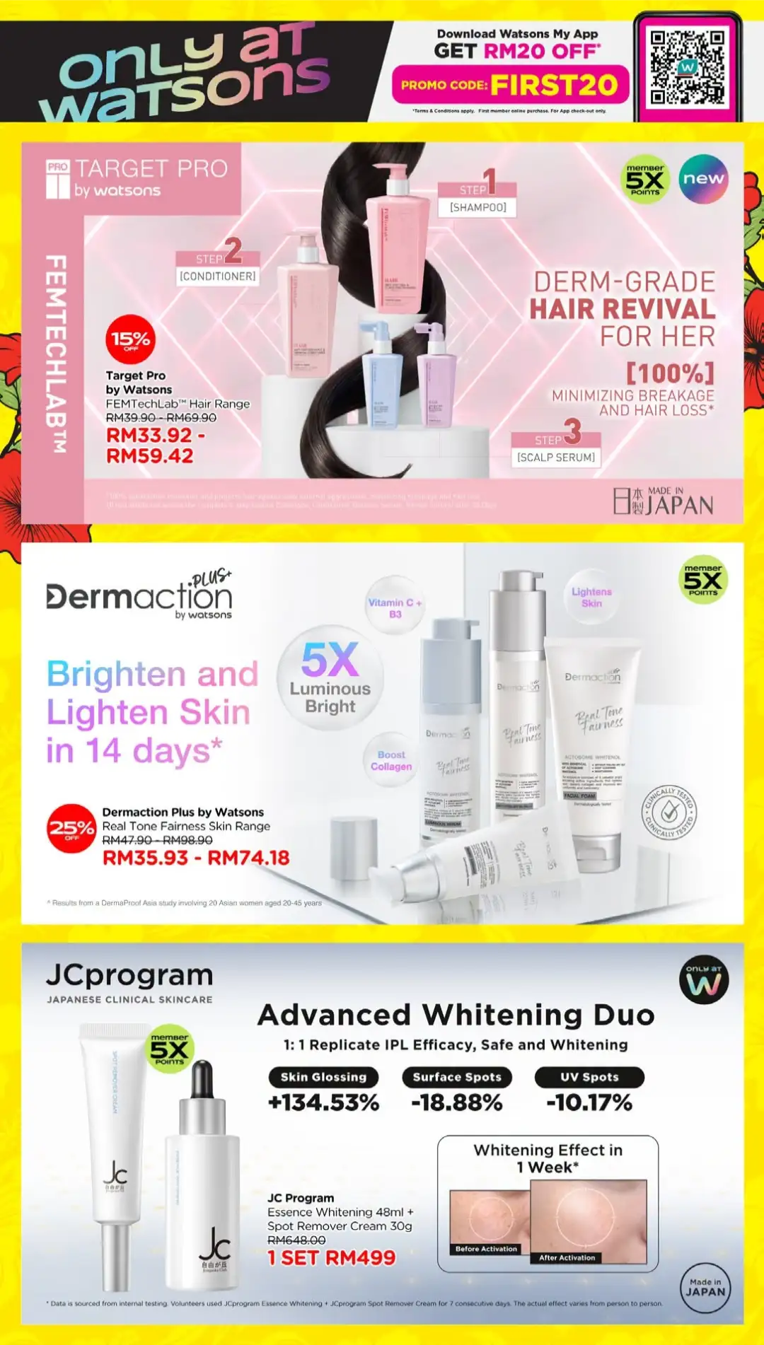 Watsons Malaysia Promotions Today | Latest Catalogue page 42