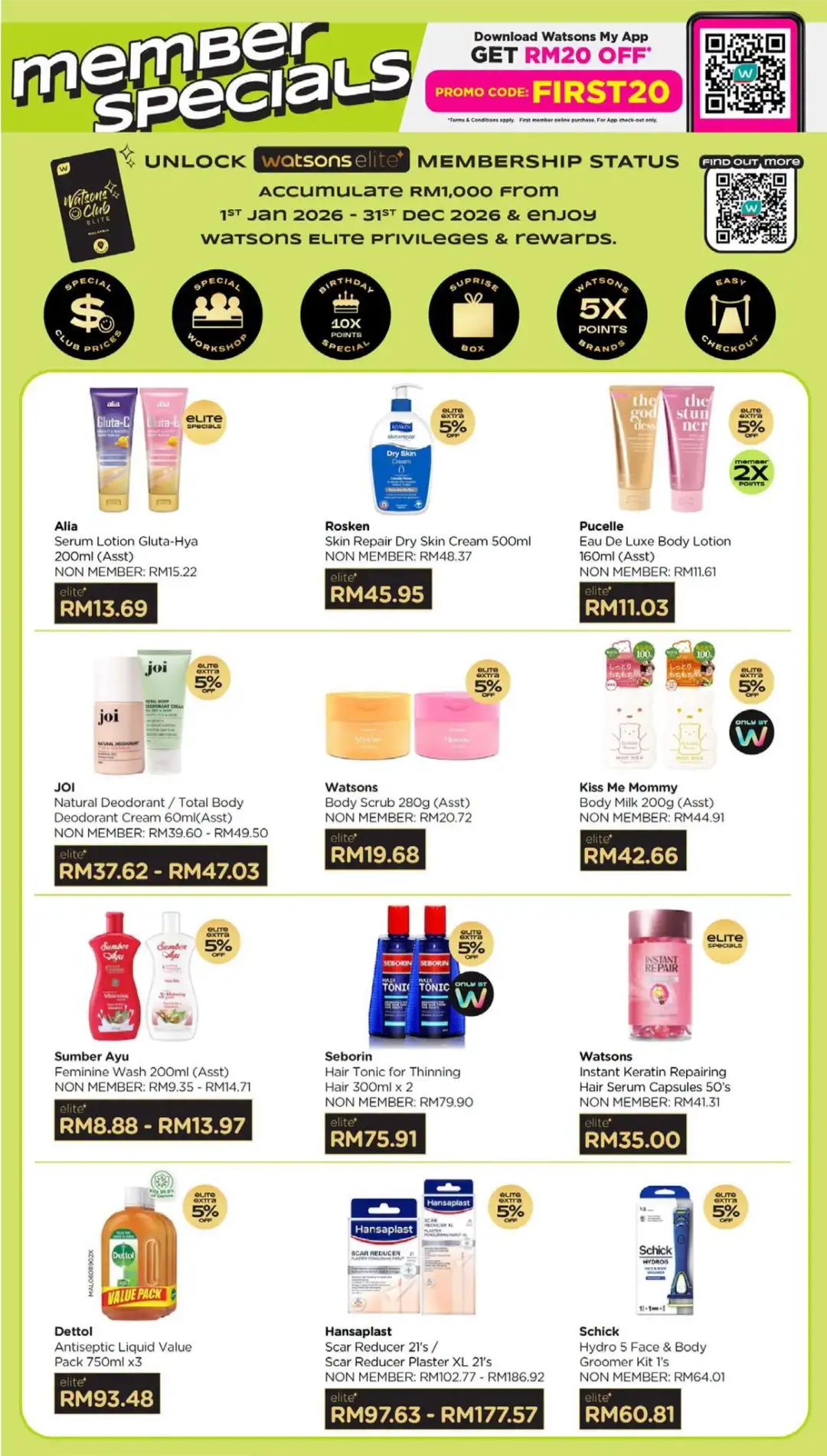 Watsons Malaysia Promotions Today | Latest Catalogue page 5