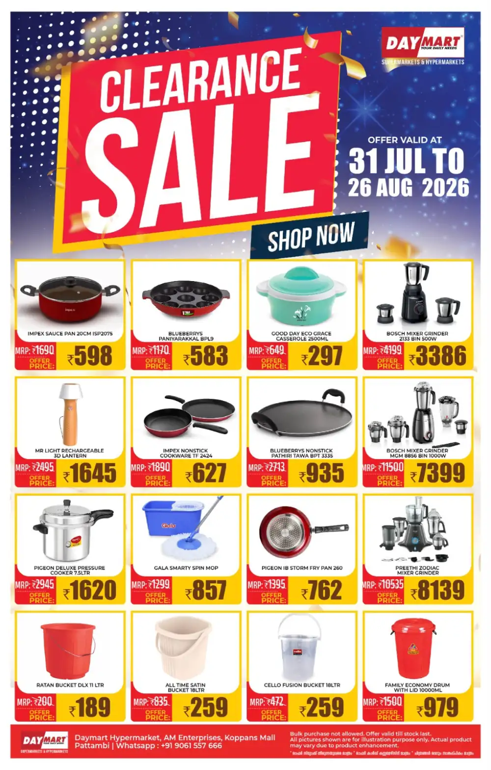 Day Mart Clearance Sale Offers page 3