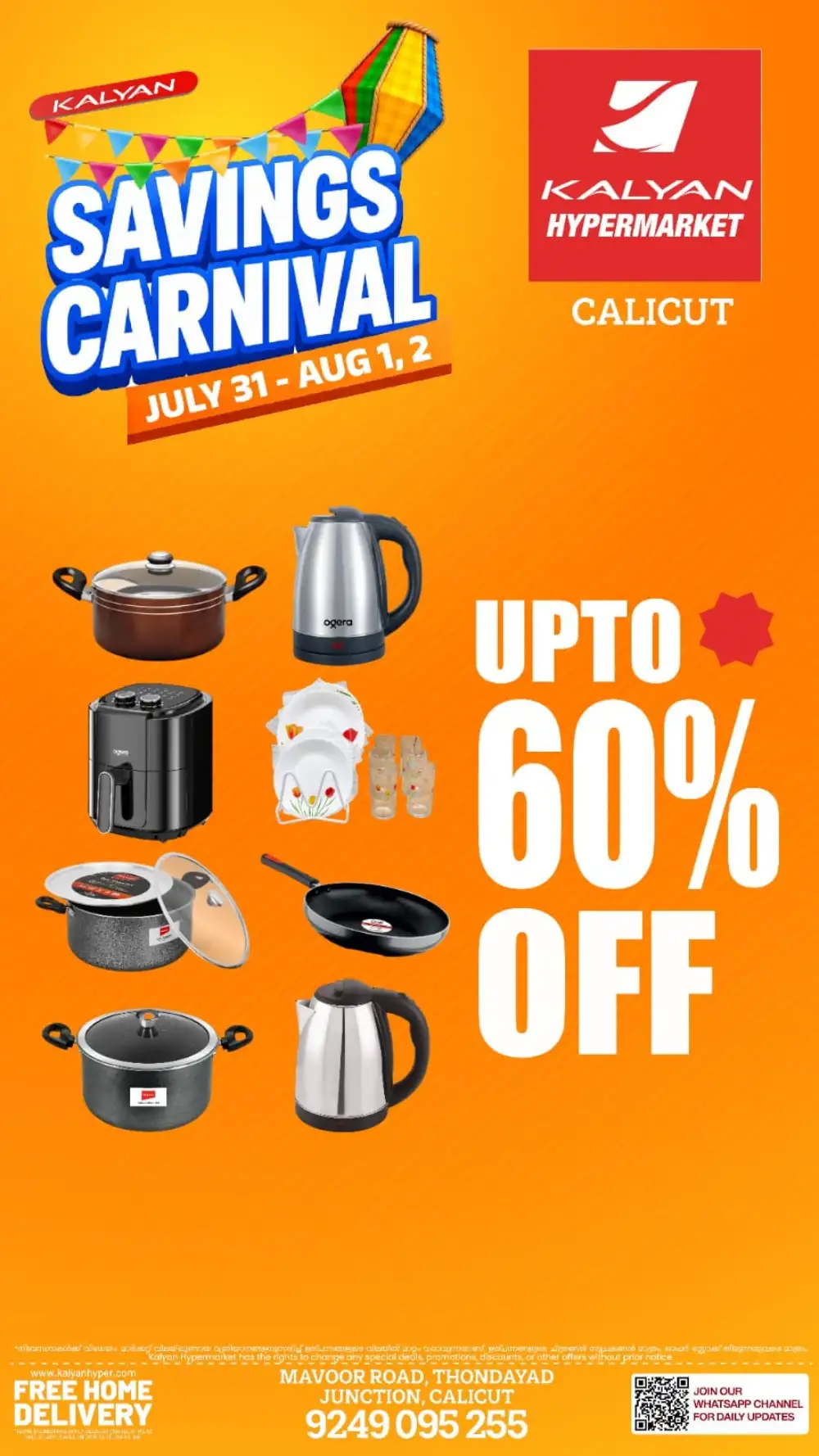 Kalyan Hypermarket Calicut Offers | Savings Carnival Deals page 1