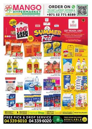 Mango Hypermarket Dubai Offers Today | Grocery Deals flyer cover