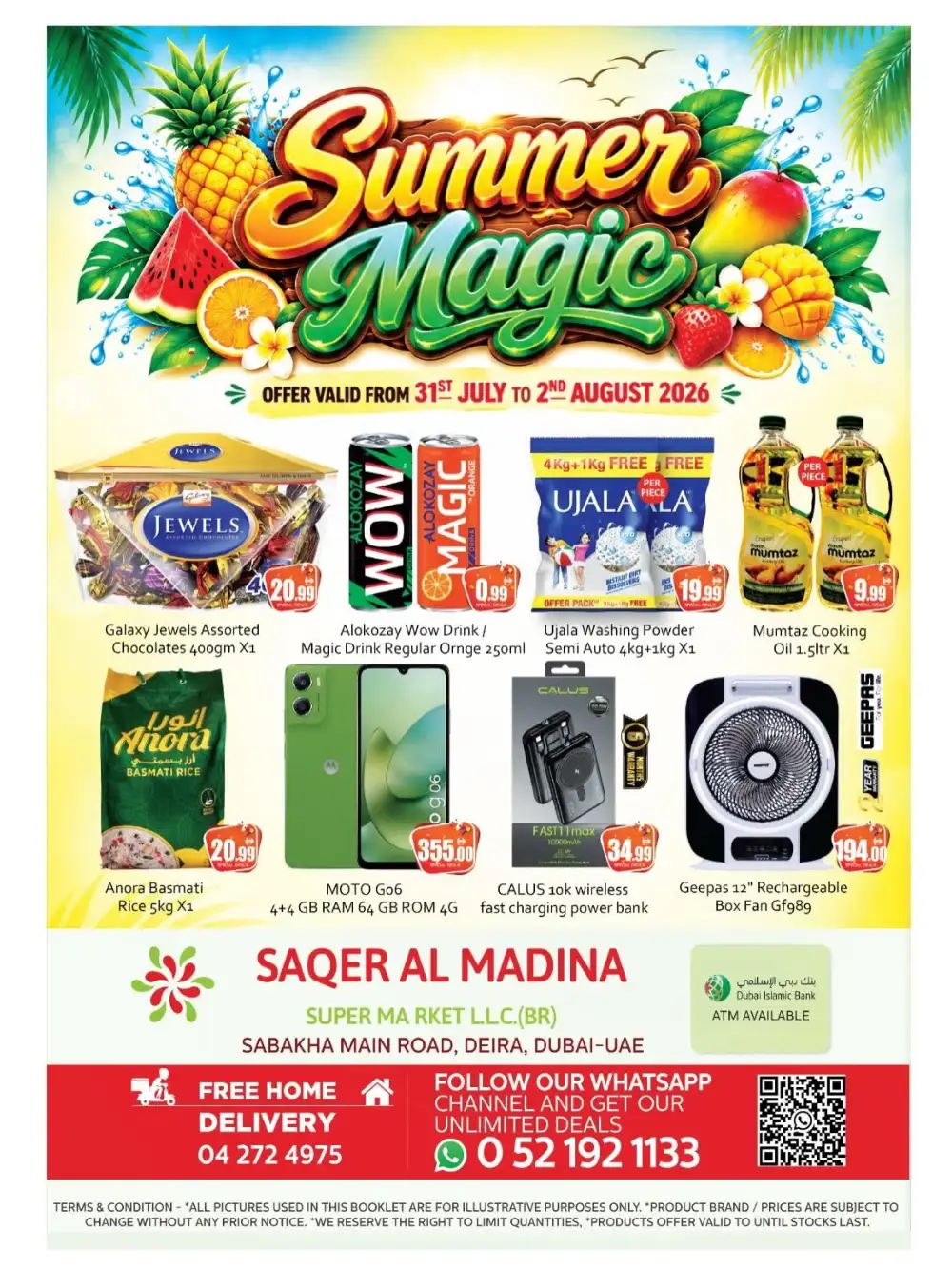 Saqer Al Madina Deira Dubai Offers | Summer Magic page 1