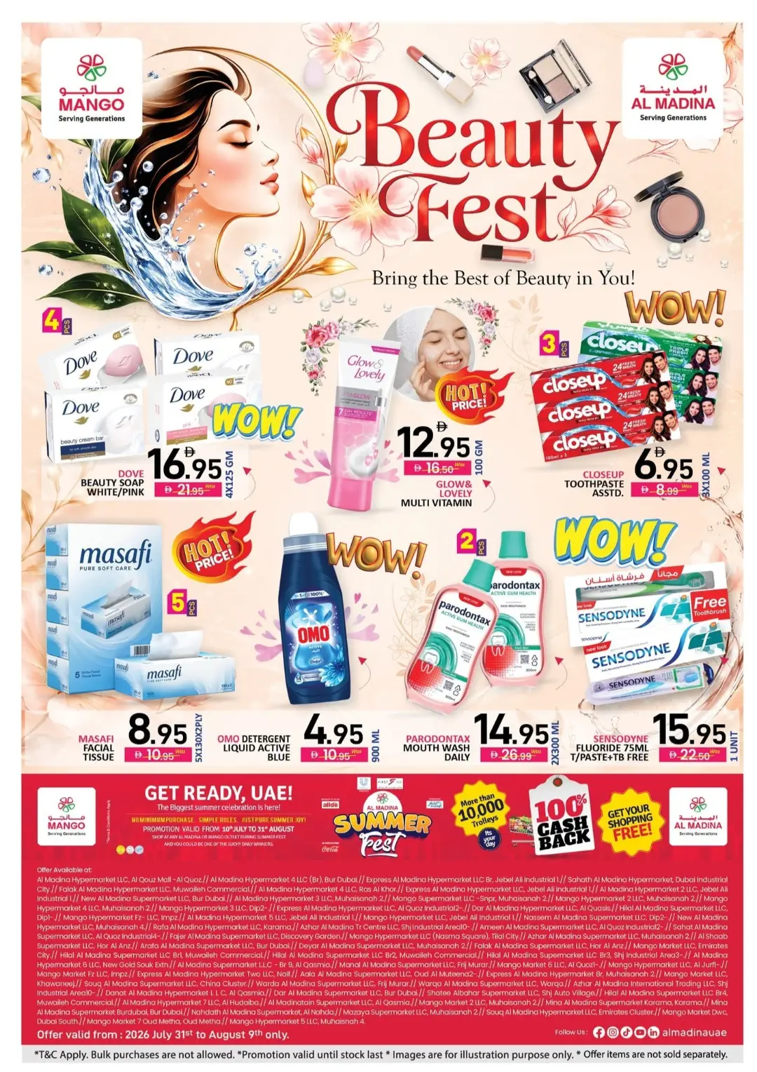 Al Madina Beauty Fest Offers | Cosmetics & Personal Care Deals page 1