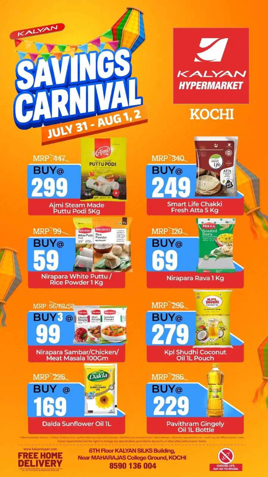 Kalyan Hypermarket Kochi Offers Today | Grocery Deals page 1