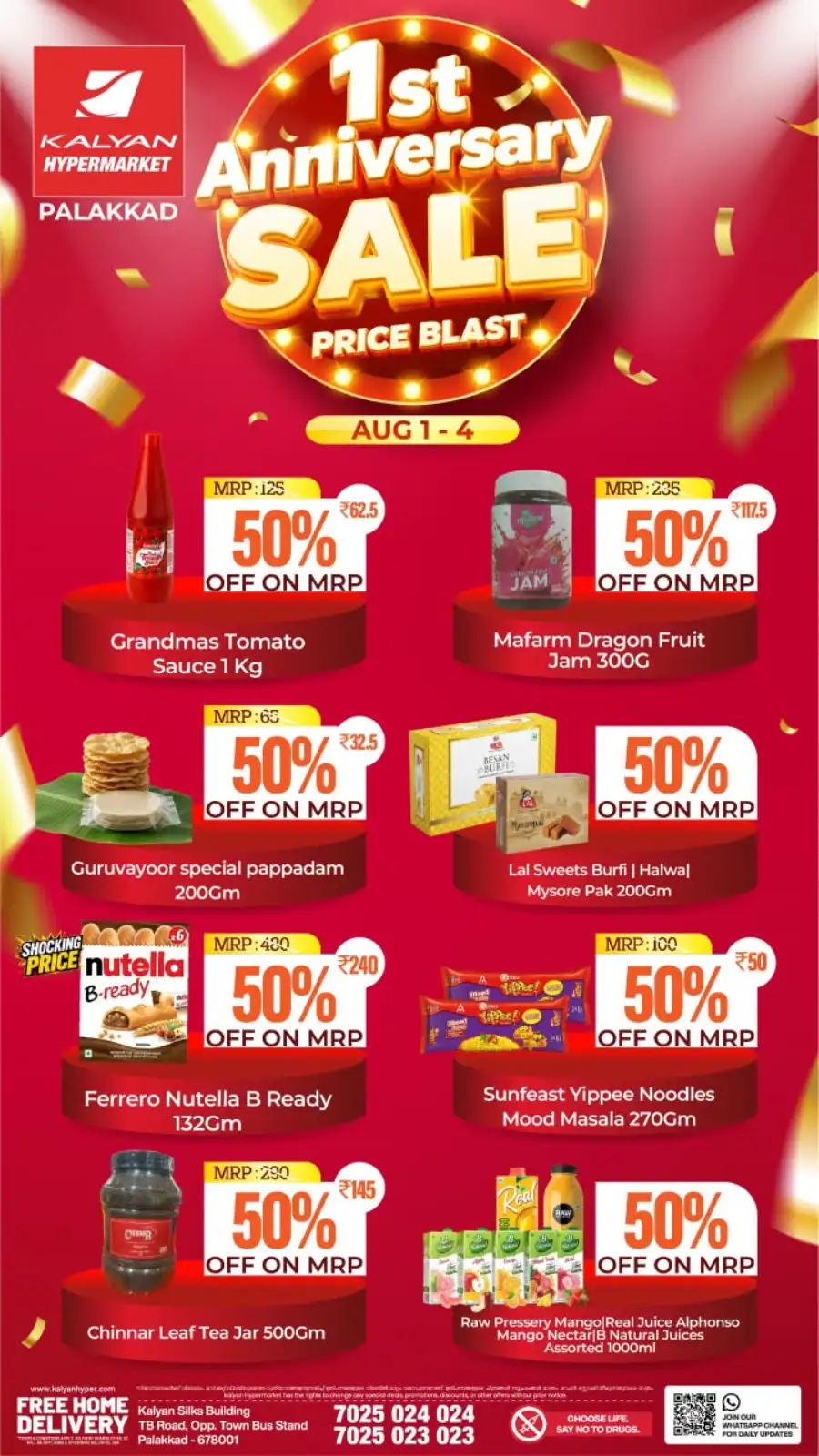 Kalyan Hypermarket Palakkad Offers | 1st Anniversary Sale page 12
