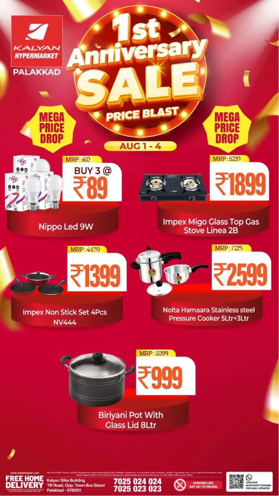 Kalyan Hypermarket Palakkad Offers | 1st Anniversary Sale page 3