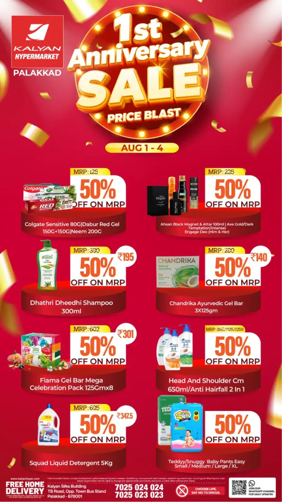 Kalyan Hypermarket Palakkad Offers | 1st Anniversary Sale page 9