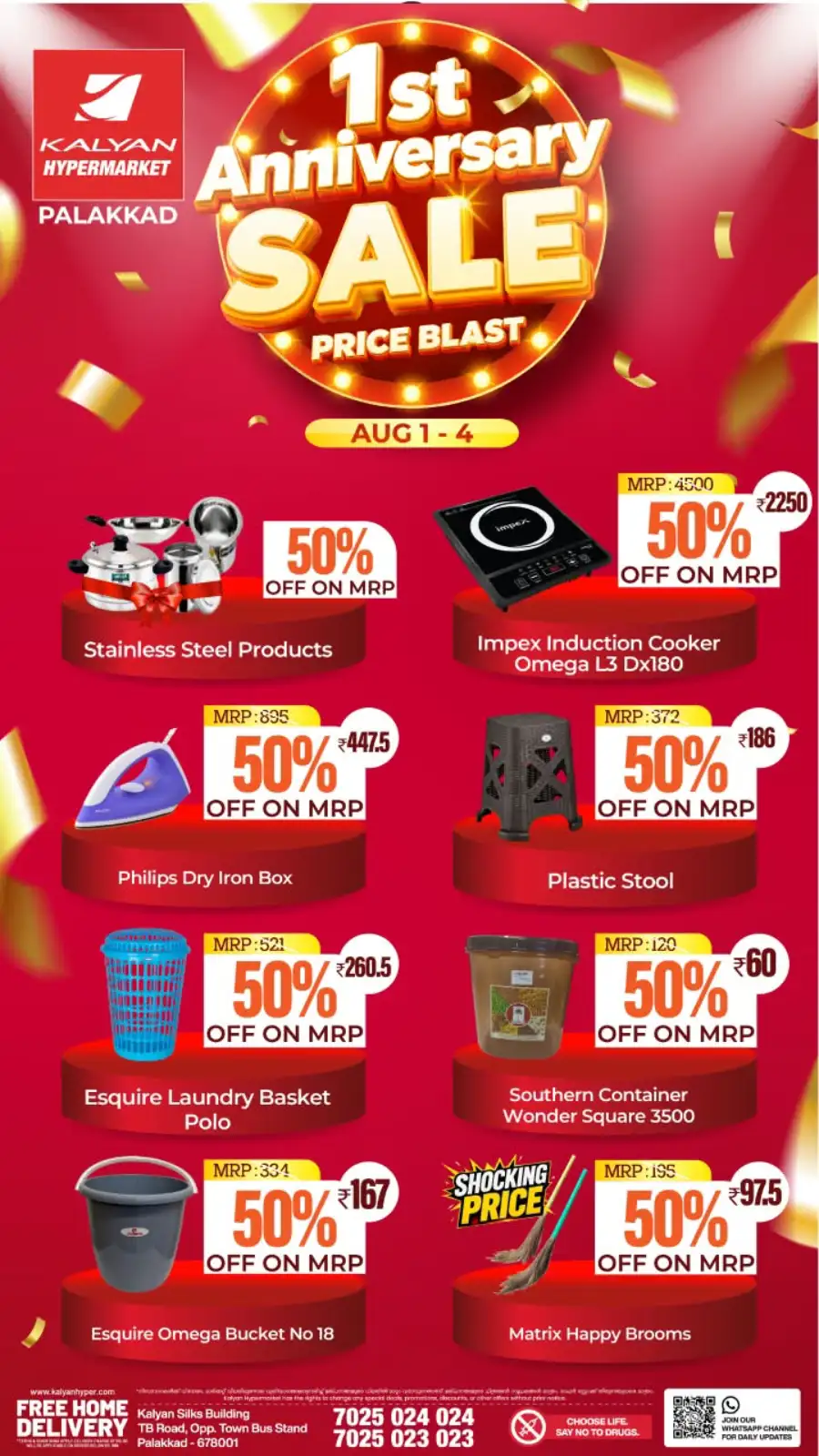Kalyan Hypermarket Palakkad Offers | 1st Anniversary Sale page 10