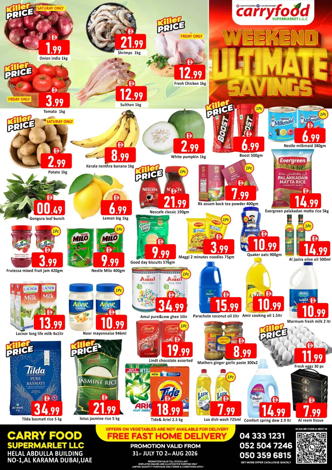 Carry Food Supermarket Weekend Ultimate Savings | Grocery Deals page 1