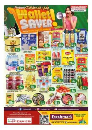 Freshmart Satwa Dubai Offers | Wallet Saver Deals flyer cover