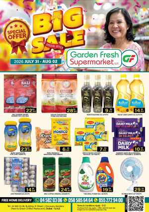 Garden Fresh Discovery Gardens Offers | Big Sale Deals flyer cover