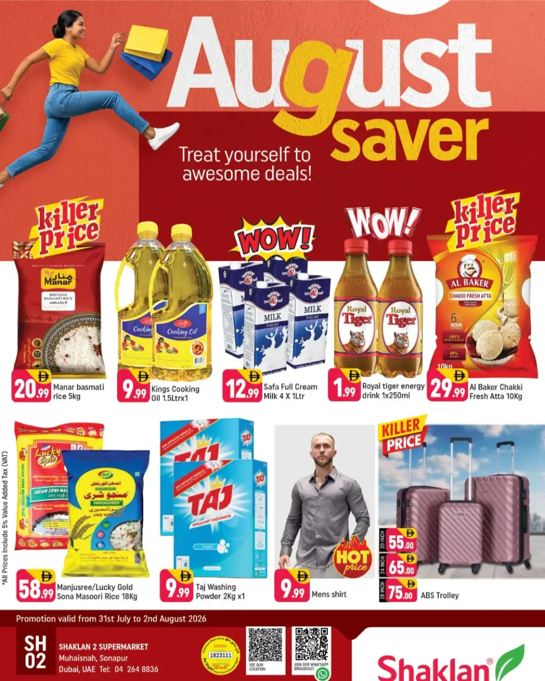 Shaklan Sonapur Dubai Offers | August Saver Deals page 1