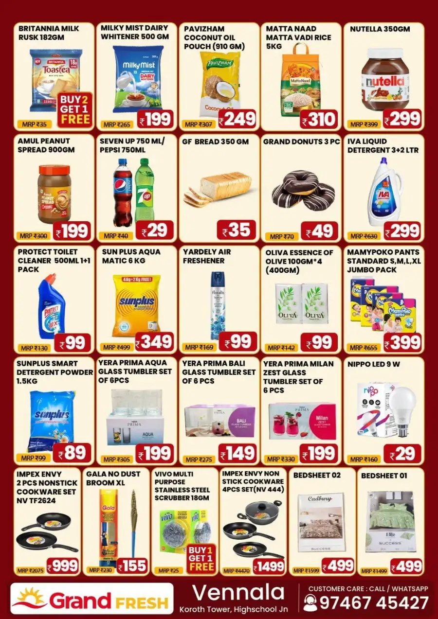 Grand Fresh Vennala 14th Anniversary Deals | Grocery Offers page 4