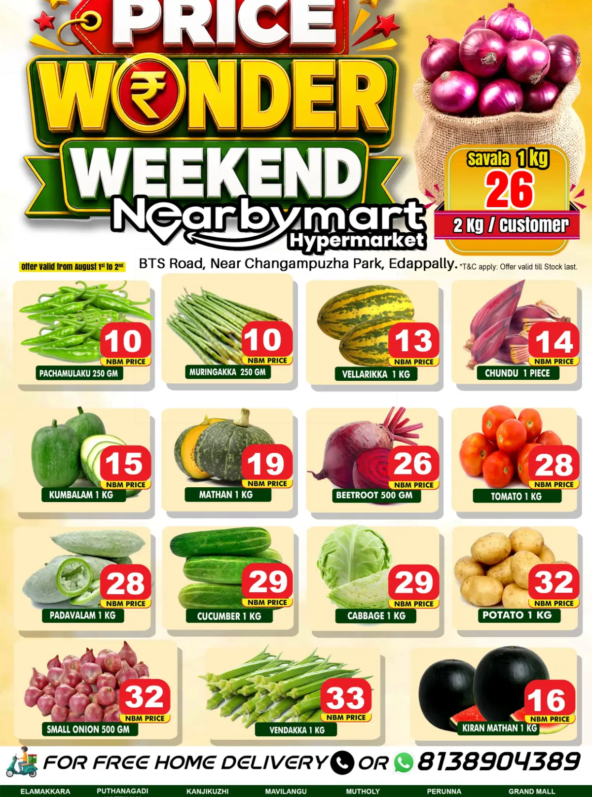 Nearbyrmart Edappally Offers | Wonder Weekend Big Sale Deals page 4