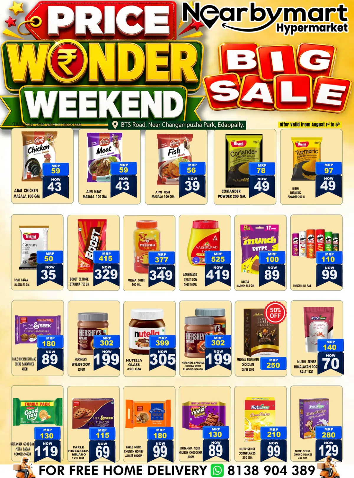 Nearbyrmart Edappally Offers | Wonder Weekend Big Sale Deals page 3