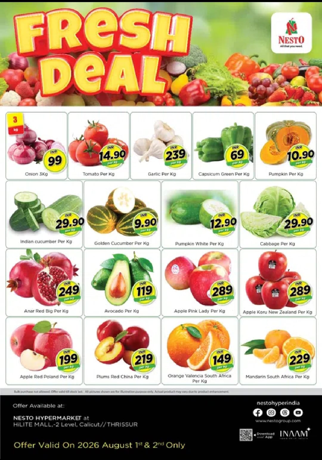 Nesto Calicut Offers Today | Fresh Deals page 1