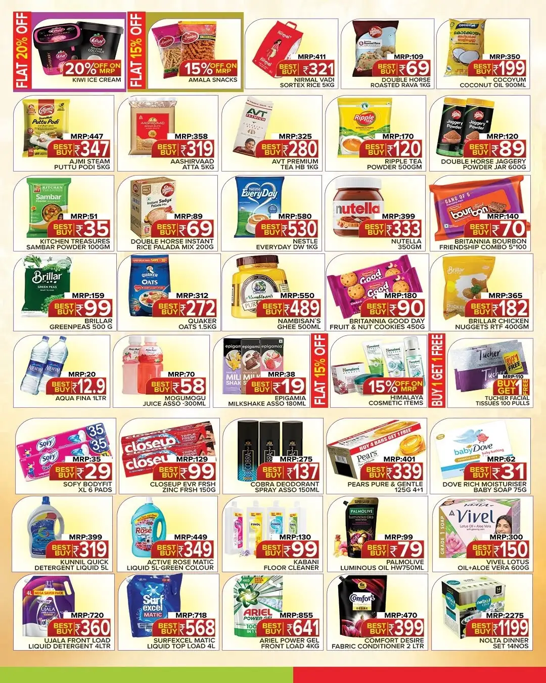 Kunnil Hypermarket Nemom Offers Today | Mega Sale Deals page 2