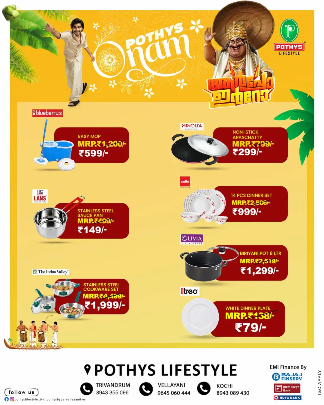 Pothys Lifestyle Onam Offers | Electronics & Appliances Deals page 5