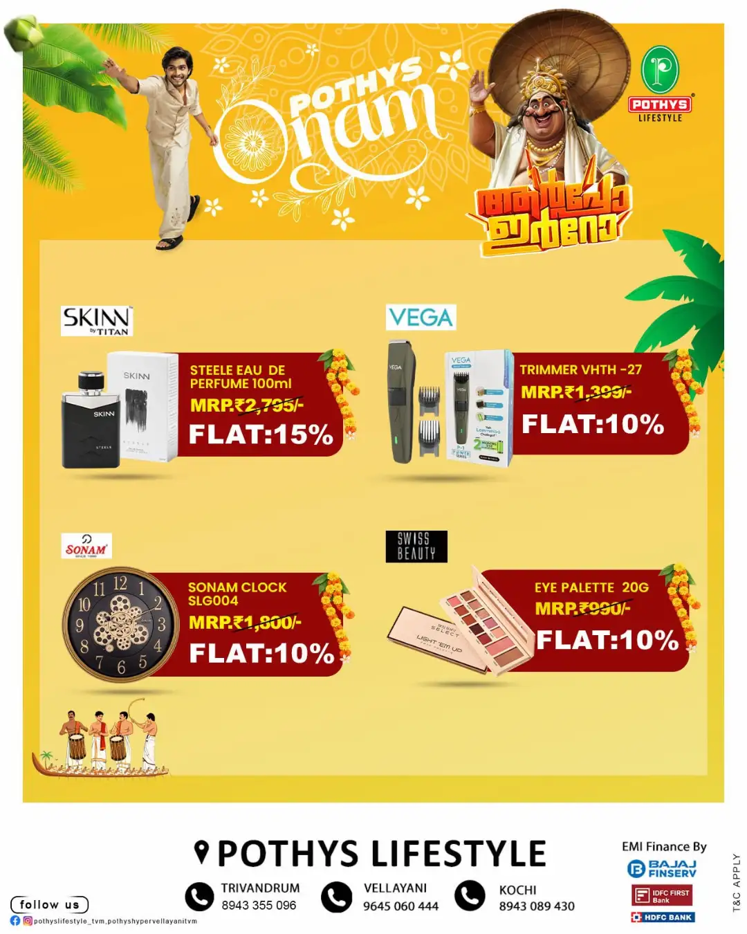Pothys Lifestyle Onam Offers | Electronics & Appliances Deals page 6