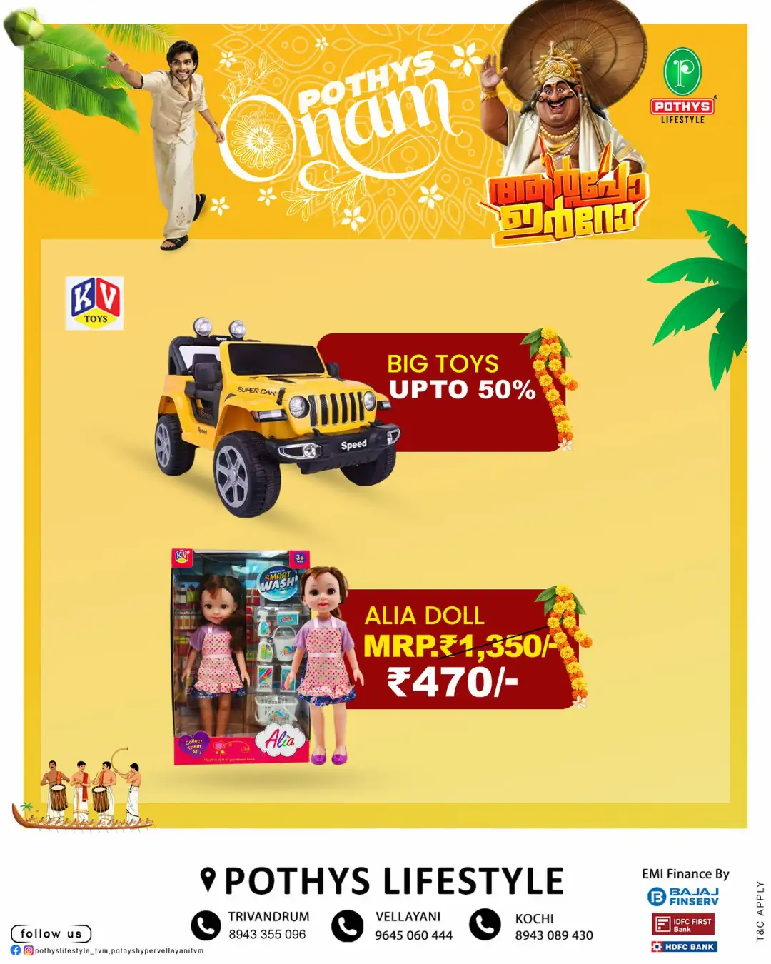 Pothys Lifestyle Onam Offers | Electronics & Appliances Deals page 8