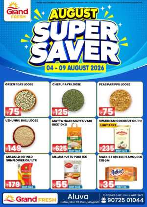 Grand Fresh Aluva Offers Today | Latest Deals flyer cover